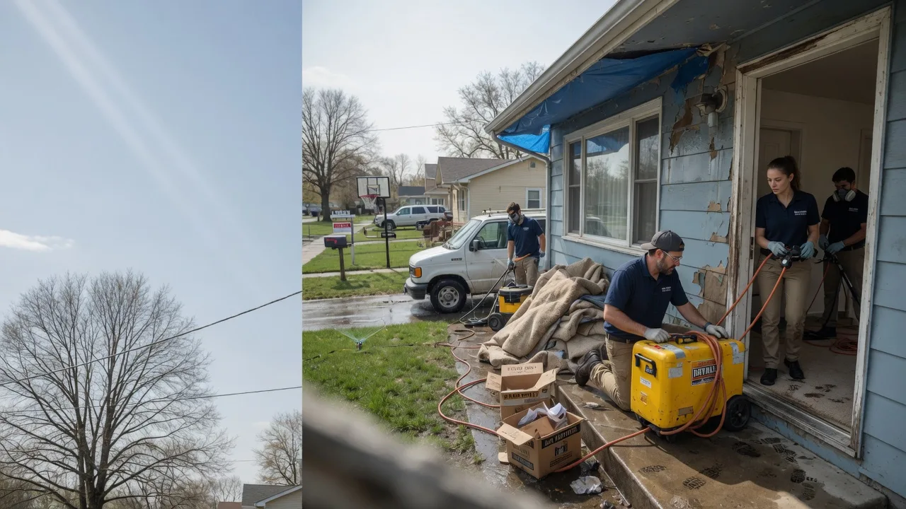Basement Flood Cleanup in Jennings, KS near me